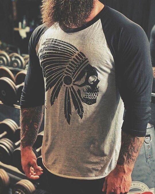 Chief Printed Long-Sleeved T-Shirt