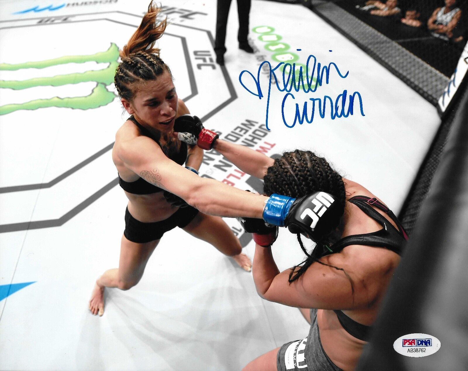 Kailin Curran Signed UFC 8x10 Photo Poster painting PSA/DNA COA UFC Alex Chambers Picture Auto 2