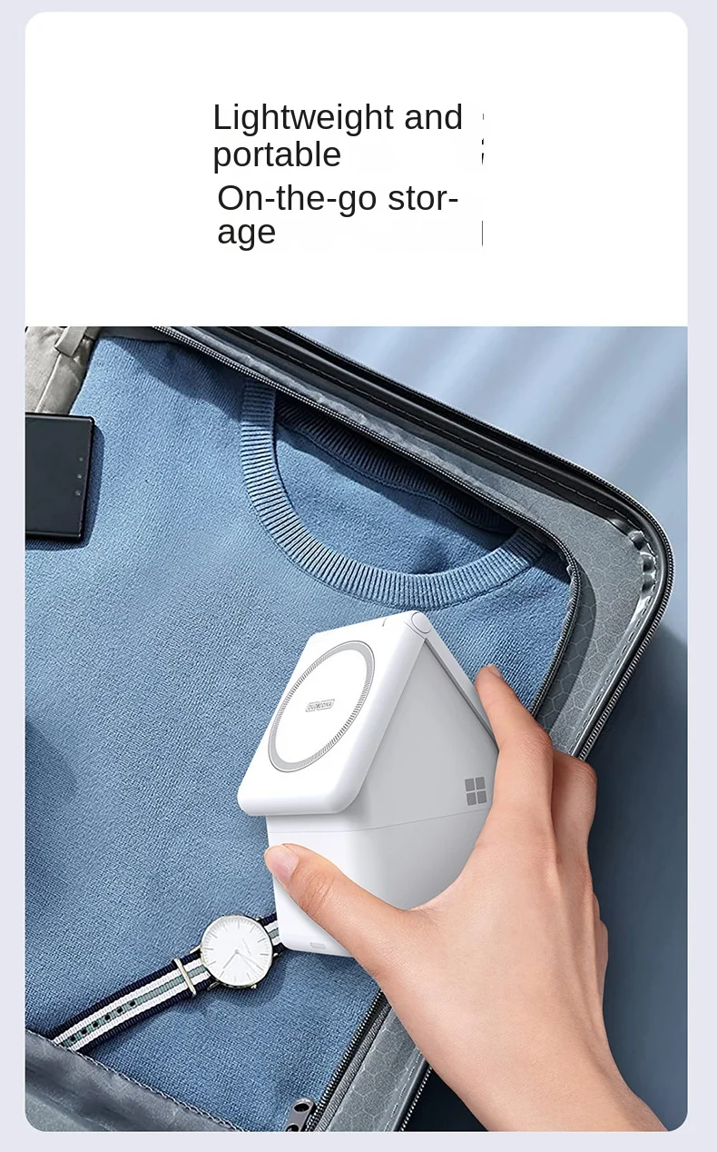 4 in 1 Magnetic Radio House Creative Gift Apple Watch Earphones Wireless Charger