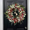 [🌲Christmas Special Price] 💖Holiday wreaths with berries and bells-mysite-Adracos