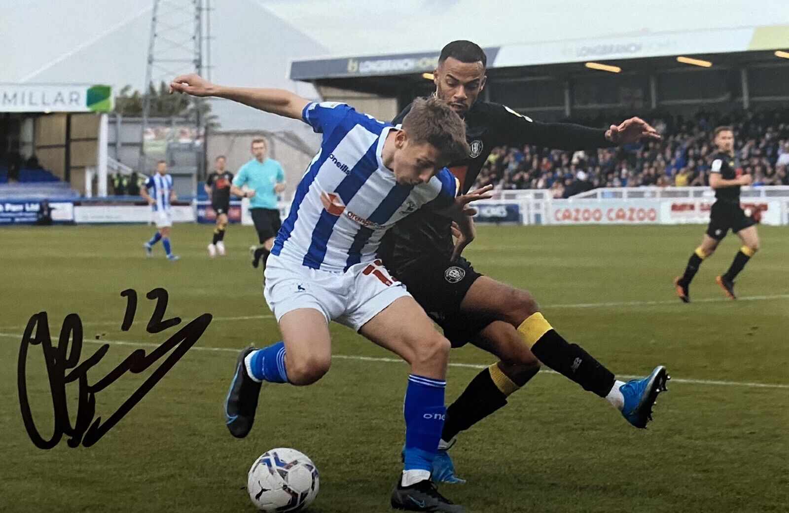 Joe Grey Genuine Hand Signed Hartlepool United 6X4 Photo Poster painting 2