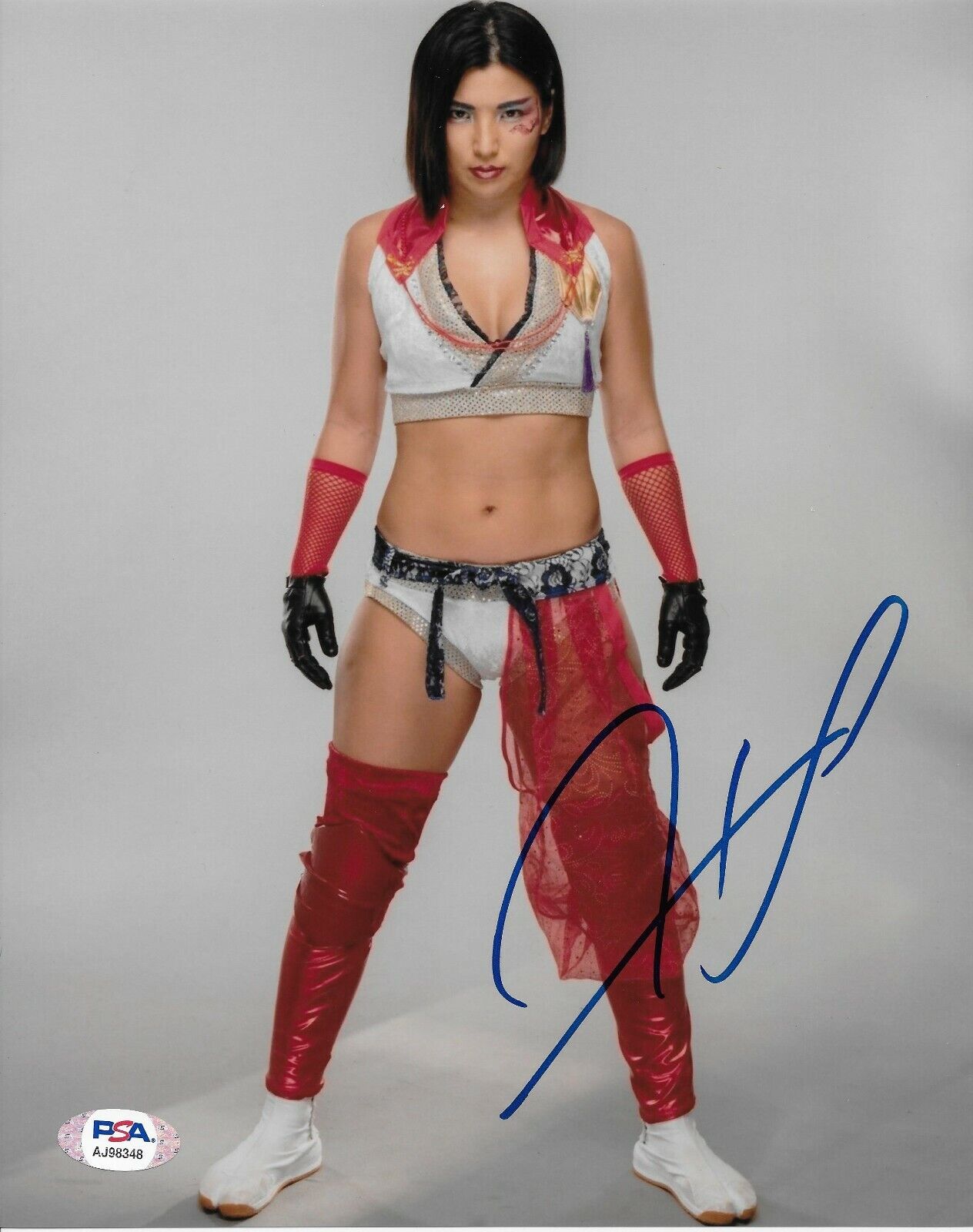 Hikaru Shida AEW Superstar Signed Autograph 8x10 Photo Poster painting #7 w/ PSA COA