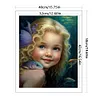 uk.everydayedeals (Limited Stock)11CT Full Stamped&nbsp;Cross Stitch - Girl (40*50CM)