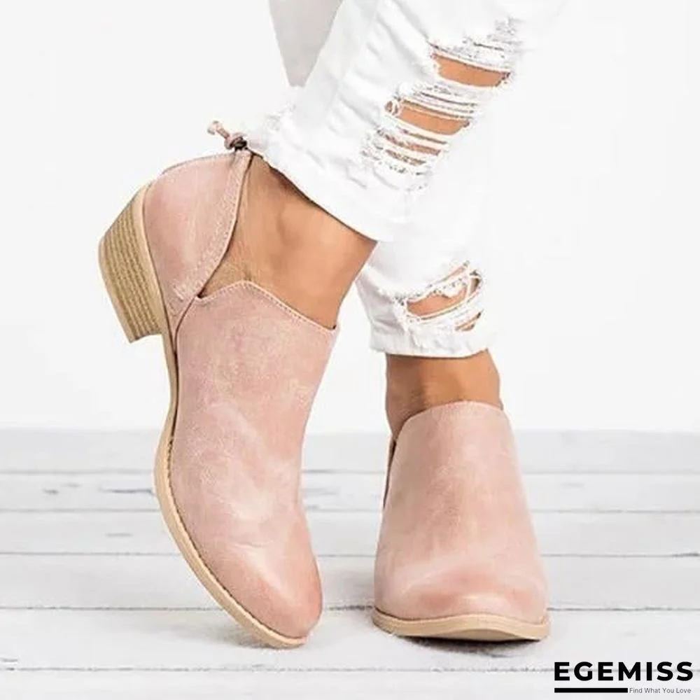 Casual Daily Chunky Heel Shoes | EGEMISS