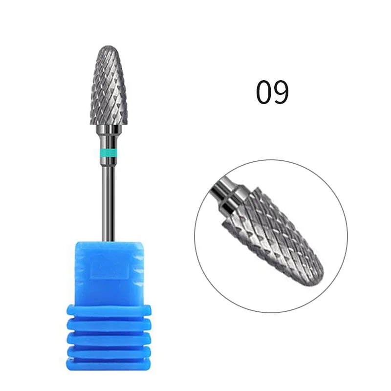 1Pcs Carbide Tungsten Nail Drill Bit Manicure Drill For Milling Cutter Electric Machine Nail Files Buffer Nail Art Equipment-Nail Inspo