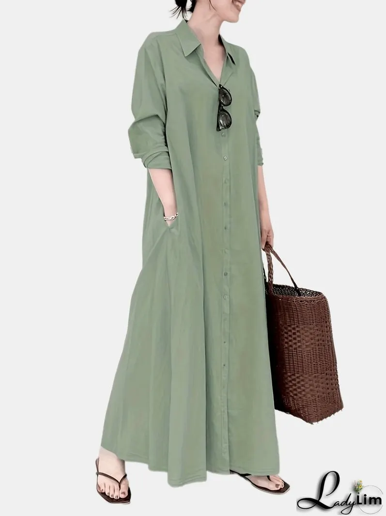 Elegant and Casual winter Dress