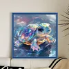 Colorful Turtle-18CT Stamped Cross Stitch Kit(20x20cm)