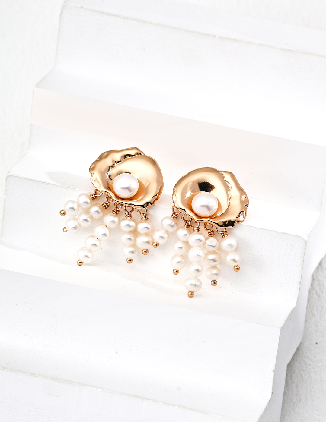 Vintage Pearl Drop Earrings