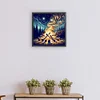 Diamond Painting -DIY Round Dril Forest Picnic Campfire