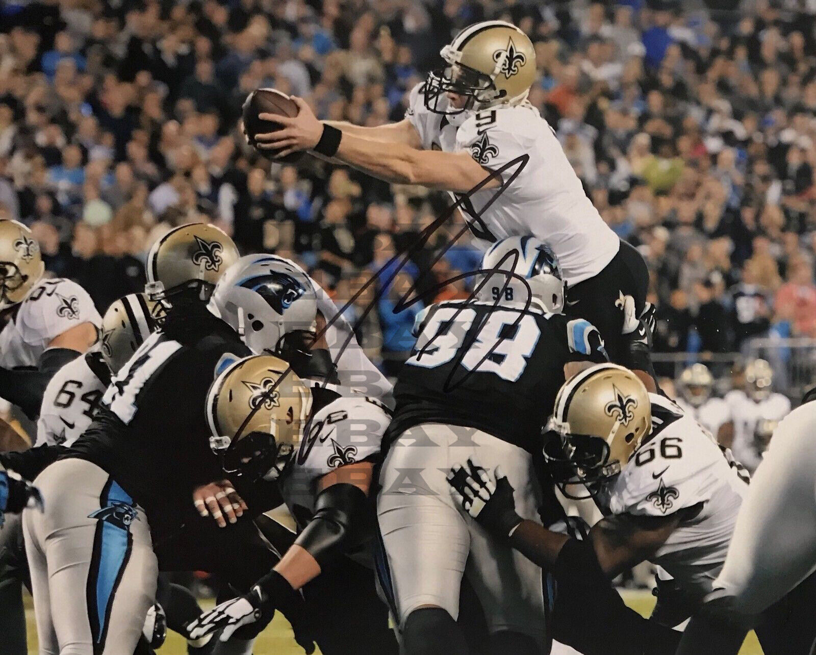 Drew Brees New Orleans Saints Signed 8x10 autographed Photo Poster painting Reprint