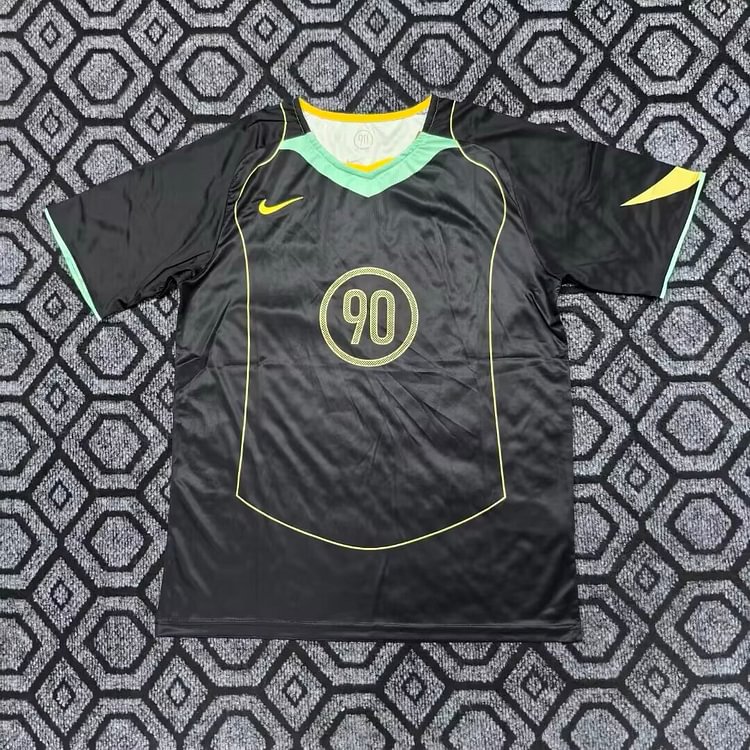 2025-26 Nike 90 Black Jersey - Fan Edition