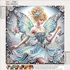 Diamond Painting-DIY Crystal Rhinestone Butterfly Girl