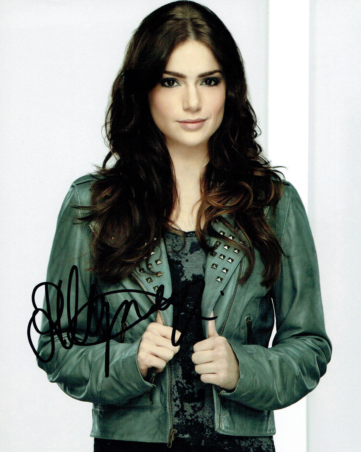 Janet MONTGOMERY SIGNED Autograph SEXY 10x8 Photo Poster painting AFTAL COA Human Target