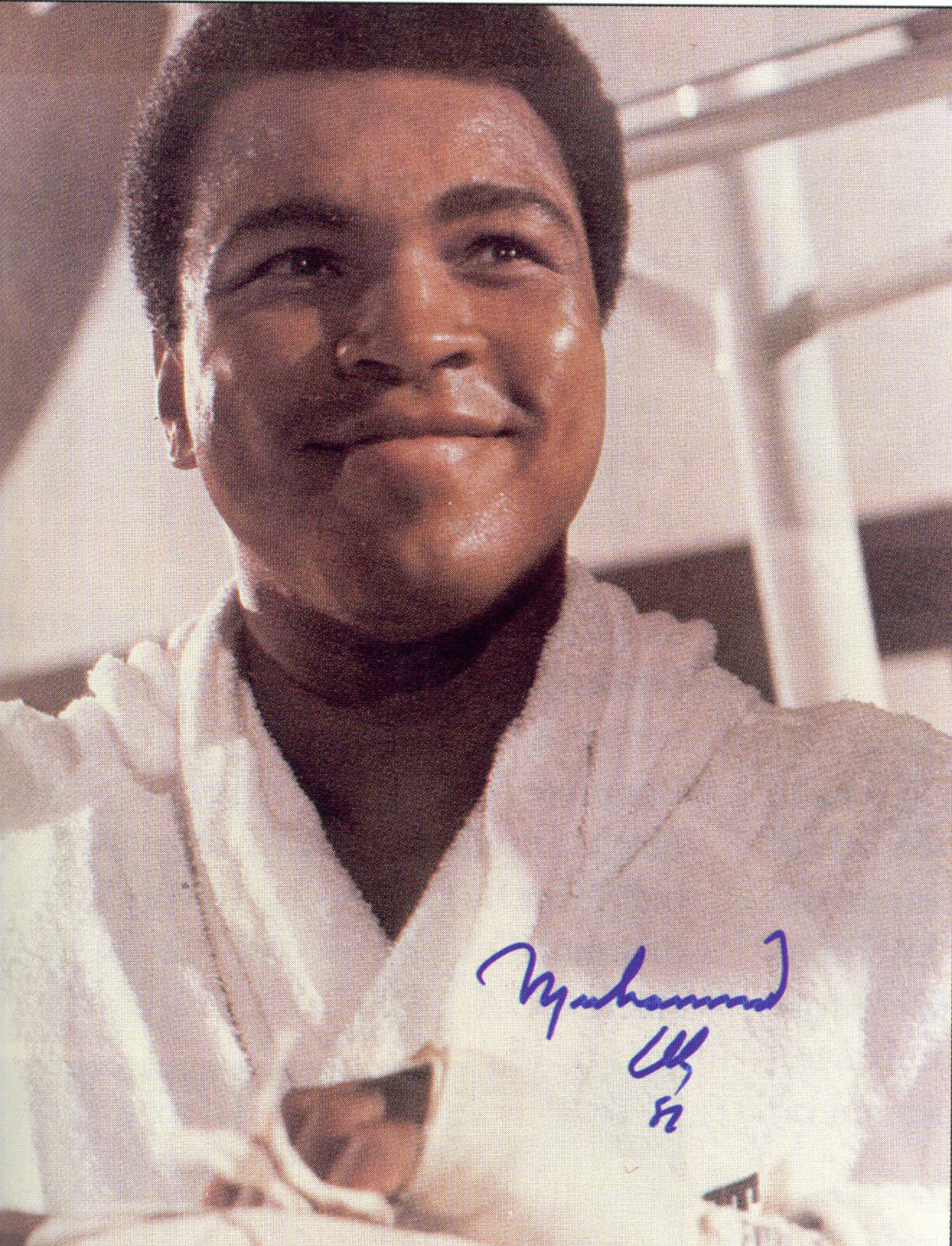 MUHAMMAD ALI Signed Photo Poster paintinggraph - World Heavyweight BOXING Champion - Preprint