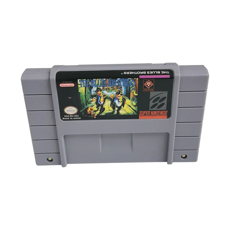 The Blues Brothers SNES For Super Nintendo Entertainment System - 16 Bit US Version Game Cartridge