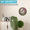 (US Only)Dragonfly 2D Flat DIY Diamond Painting Set Diamond Art Pendant Home Wall Decor