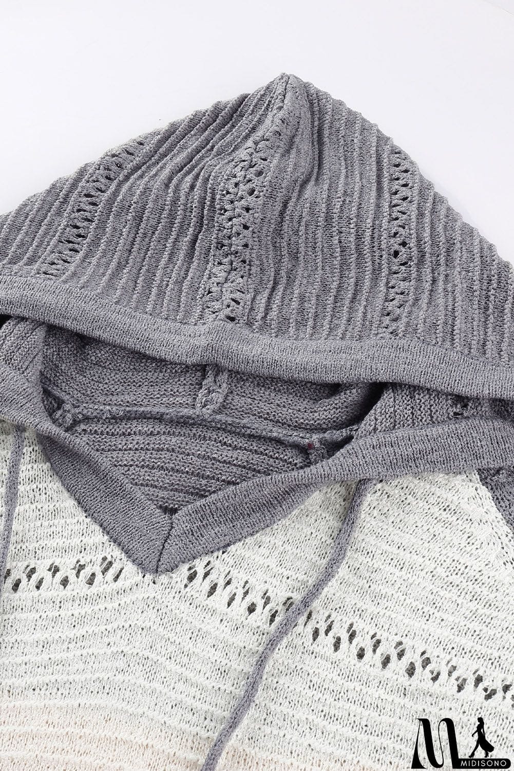 MidiSono - Classic Beach Bonfire Knitted Hoodie