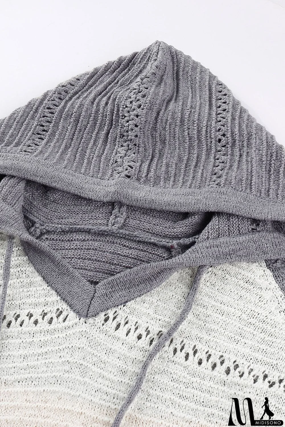 MidiSono - Classic Beach Bonfire Knitted Hoodie