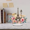 Tour Eiffel en acrylique - ornement d&rsquo;artisanat 5d bricolage