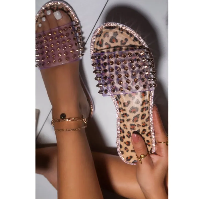 Summer Sandals Women Flip Flops Rhinestone Flat Sandals Ladies Slippers Shoes Female Round Toe Luxury Bling Sandalias Mujer