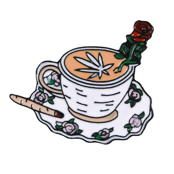 Foto del pin Café y Rosa Dulce
