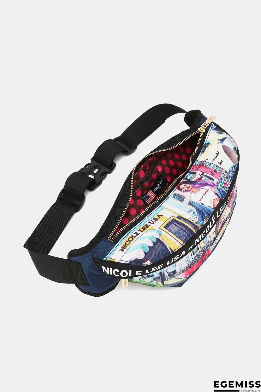 Nicole Lee USA Logo Fanny Pack | EGEMISS