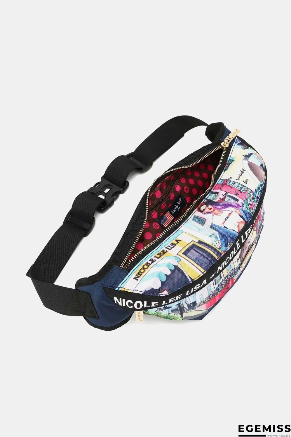 Nicole Lee USA Logo Fanny Pack | EGEMISS