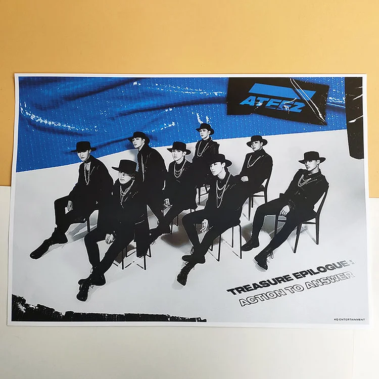ATEEZ TREASURE Album Poster