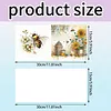 6Pcs Diamond Painting Flower Greeting Card with Envelopes for Beginner Adult Holiday Gifts