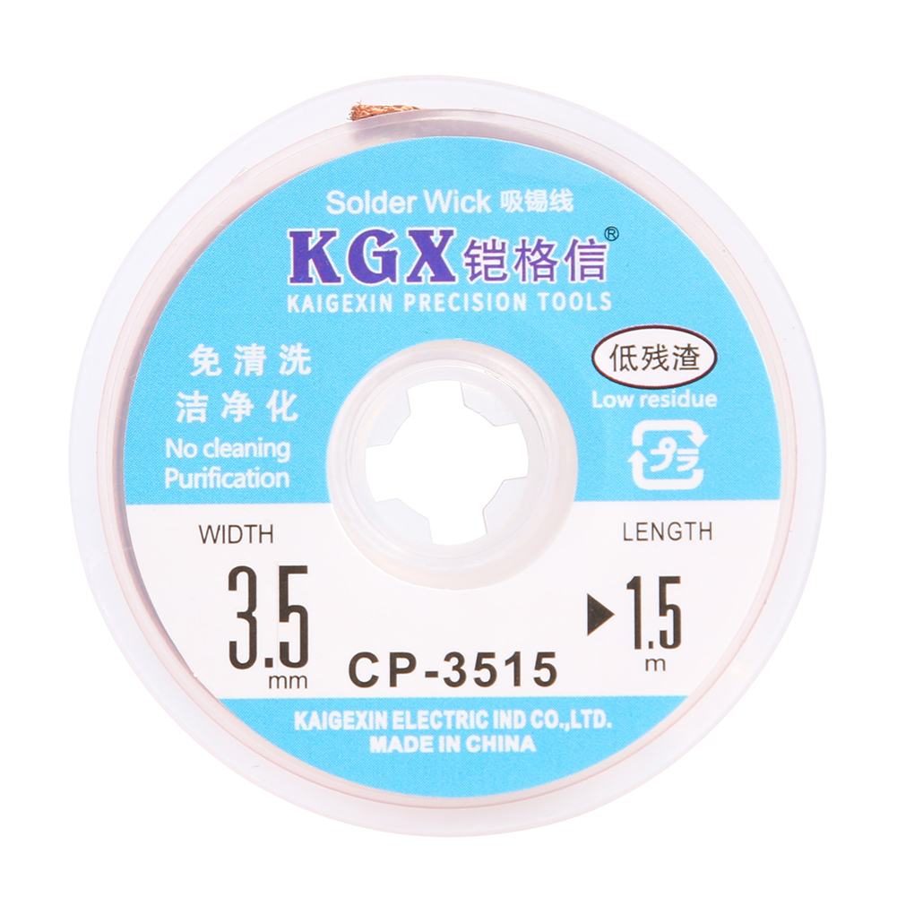 

CP-3515 Desoldering Braid Solder Remover Wick Wire BGA Repair Tool (3.5mm), 501 Original