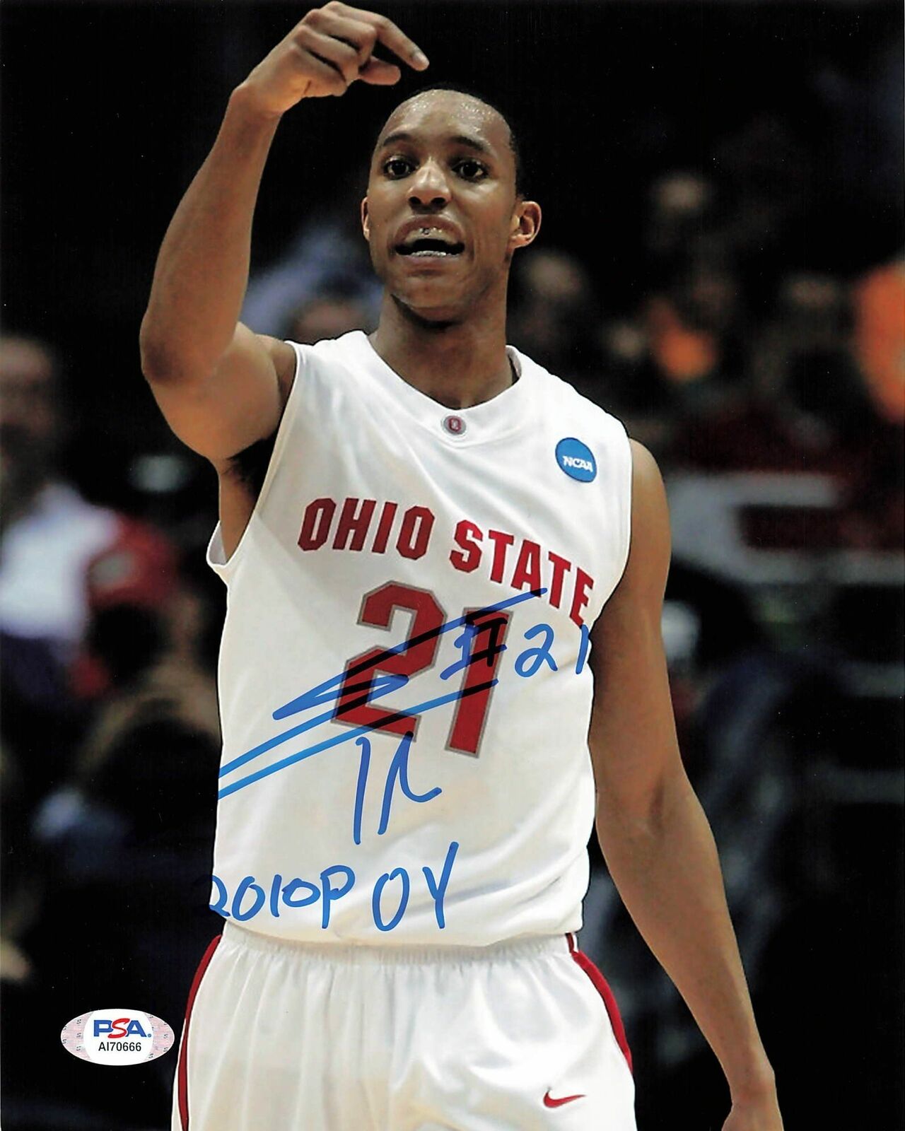 Evan Turner signed 8x10 Photo Poster painting PSA/DNA Ohio State Autographed