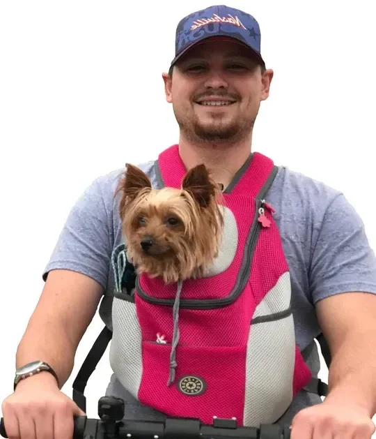 Fur Sport Backpack for Pets - Adjustable & Safe, 