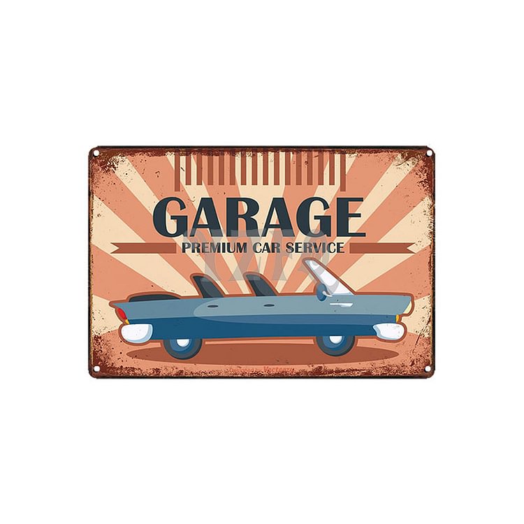 【20*30cm/30*40cm】Car Garage - Vintage Tin Signs/Wooden Signs