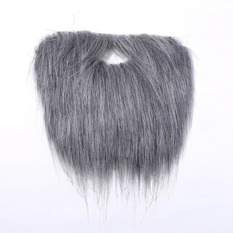 Halloween Beard Santa Claus Beard White Long Hair Black Big Beard Party Beard Dress Up