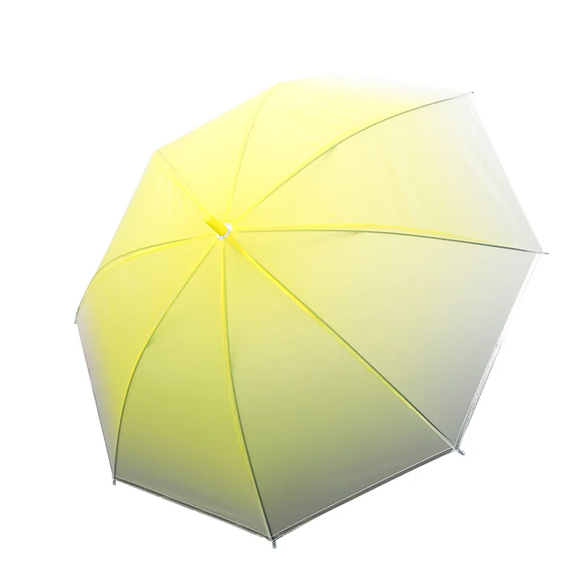 Transparent Color Frosted Film Dance Umbrella