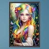 Girl - Round AB Drills Diamond Painting(65*45cm)