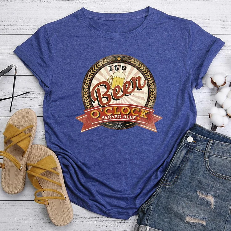 IT'S BEER O'CLOCK T-shirt Tee-05564