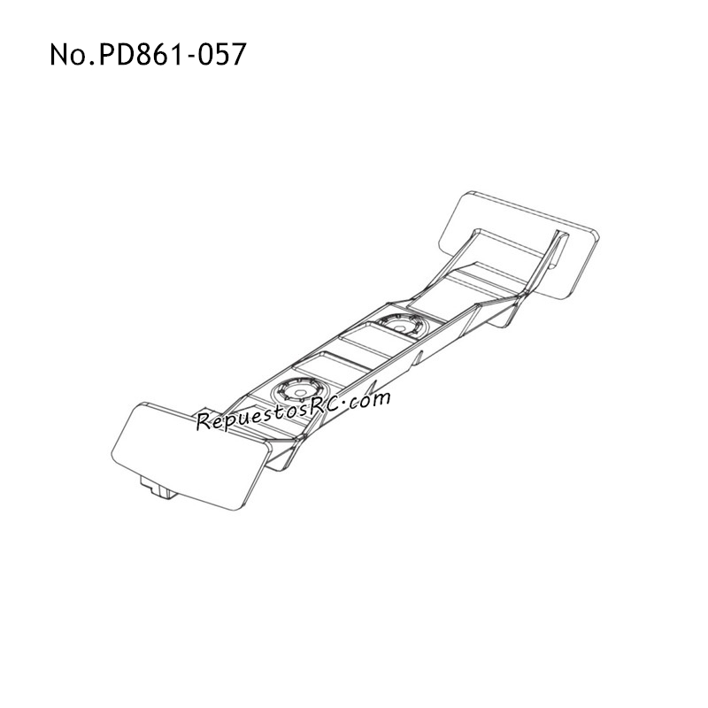 PD RACING TR10-4S Piezas Cola de Coche PD861-057