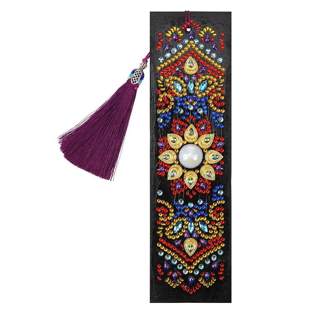 DIY Special Shaped Diamond Painting Bookmark Embroidery Tassel Bookmarks