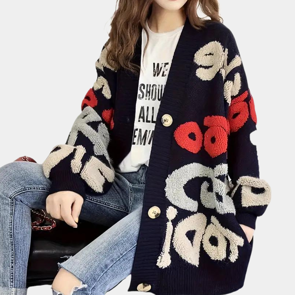 Ilona | Effortless and Classy winter Cardigan