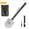 Portable Tactical Foldable Shovel Multitool for Hiking Emergency Use