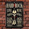 Hard Rock - Vintage Metal Signs - 20*30cm/30*40cm - Music