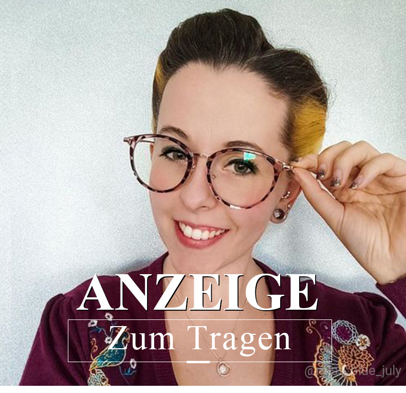 Gabrielle Rosa-Tortoise Rund Brille