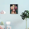 Diamond Painting -DIY Round Drill Giraffe Girl