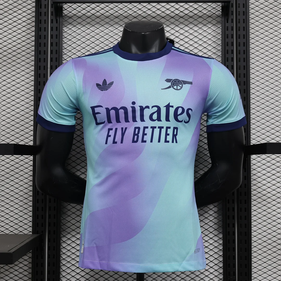 2024/2025 Arsenal Third Away Player Version Football T-Shirt Thai Quality