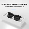 Smart Glasses Earphones Automatic Voice Translation BT 5.4 AI Translator Glasses