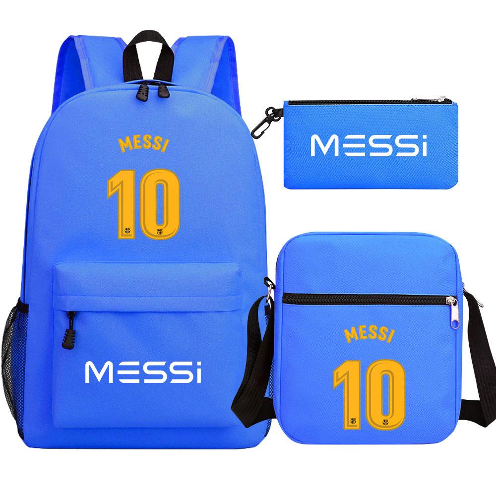 Mayoulove Lionel Messi Backpack Lightweight Design Ideal for School and Outdoor Activities-Mayoulove