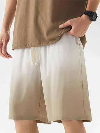 Men's Comfortable Gradient Casual Shorts