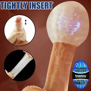 Pocket Pussy Penis Sleeve Training Masturbation Sucking Stroker Cup Male  Sex Toy