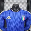 2026 World Cup Player Italy Long Sleeves Soccer Jersey Home
